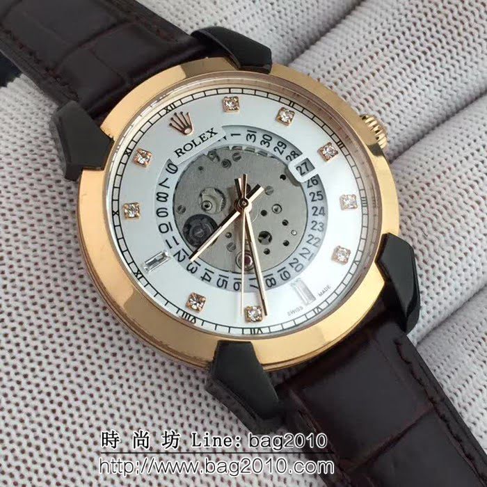 勞力士ROLEX 316L精鋼表殼 全自動機械 時尚男士腕表 WSS0912
